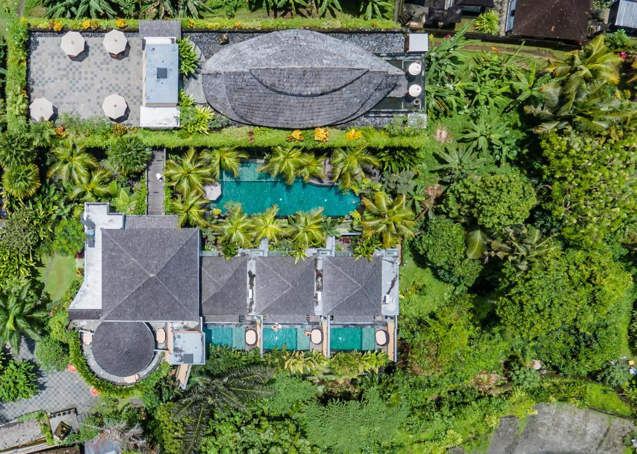 Weda Cita Resort And Spa By Mahaputra Ubud Eksteriør bilde Aerial view of the villa